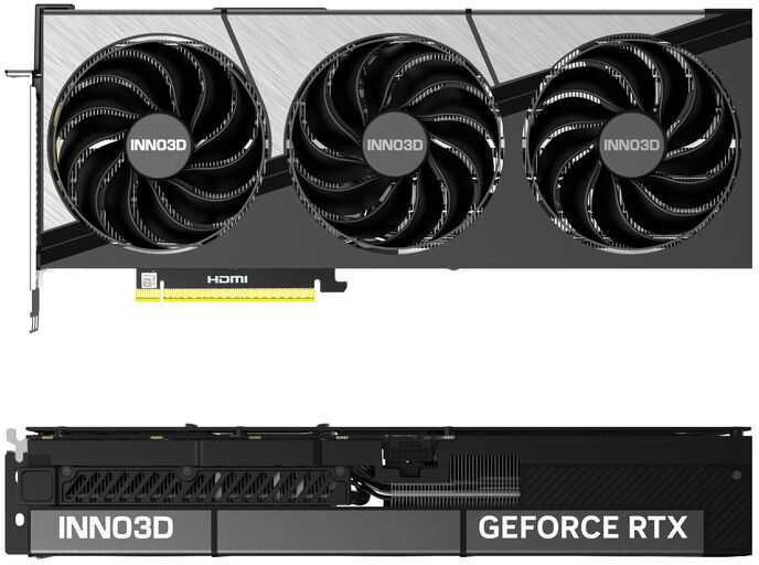 Vaizdo plokštė INNO3D GeForce RTX 5090 X3 OC NVIDIA 32 GB GDDR7