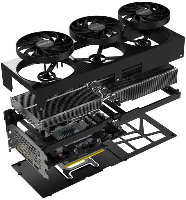 Vaizdo plokštė INNO3D GeForce RTX 5090 X3 OC NVIDIA 32 GB GDDR7