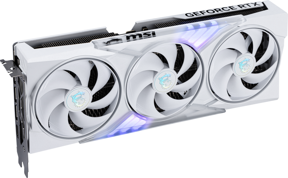 Vaizdo plokštė MSI GeForce RTX 5060 Ti 16G Gaming TRIO OC Baltas DLSS