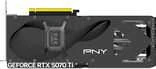 Vaizdo plokštė PNY GeForce RTX 5070 Ti su trimis ventiliatoriais, 16 GB, DLSS, 4 OC