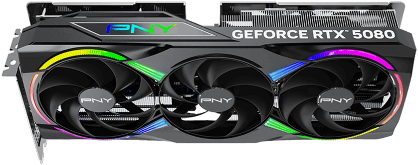„Pny Technologies“ „GeForce RTX 5080 ARGB OC“ – 16 GB GDDR7 vaizdo plokštė
