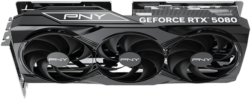 Vaizdo plokštė PNY GeForce RTX 5080 Triple Fan 16GB OC DLSS 4