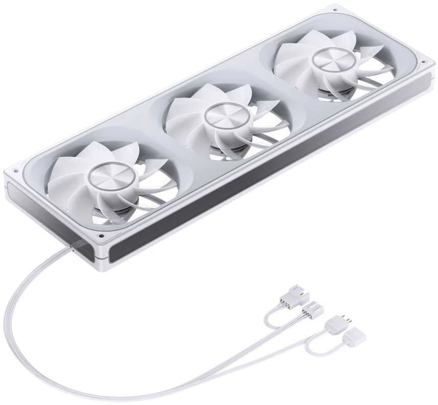 Jonsbo ZA-360 korpuso ventiliatorius, Reverse Blade, PWM, ARGB – 360mm, baltos spalvos