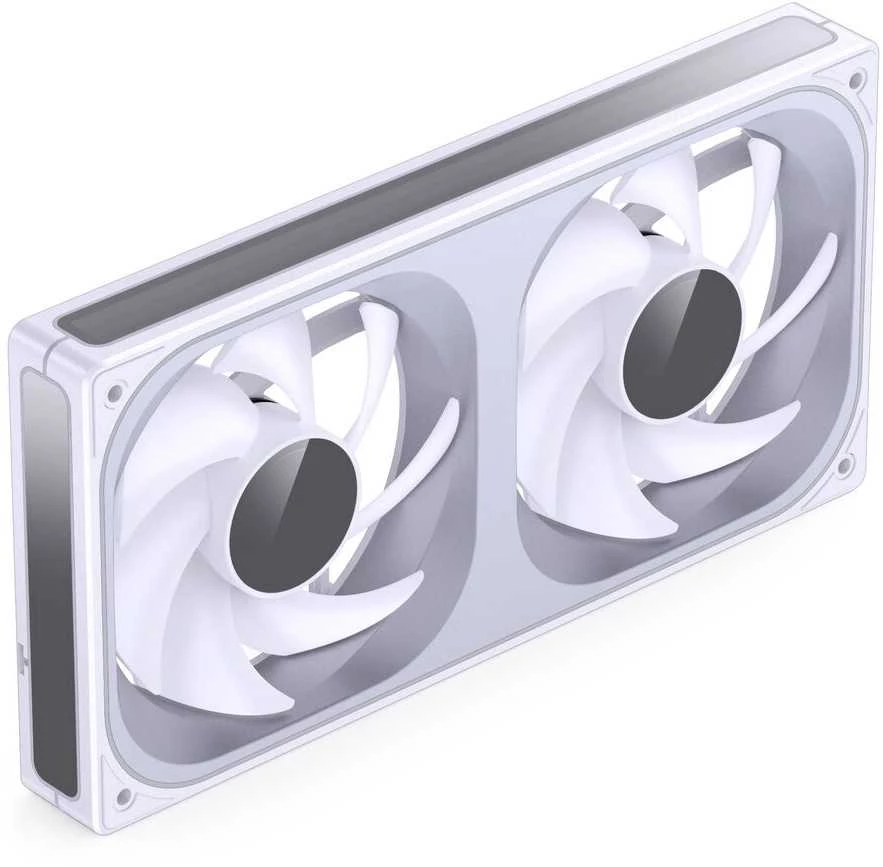 Jonsbo ZB-240 korpuso ventiliatorius, PWM, ARGB – 240mm, baltos spalvos