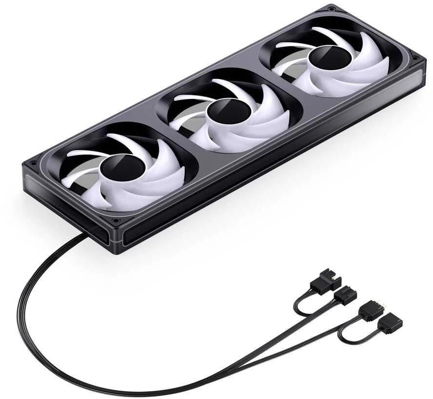 Jonsbo ZB-360 korpuso ventiliatorius, PWM, ARGB – 360mm, juodos spalvos