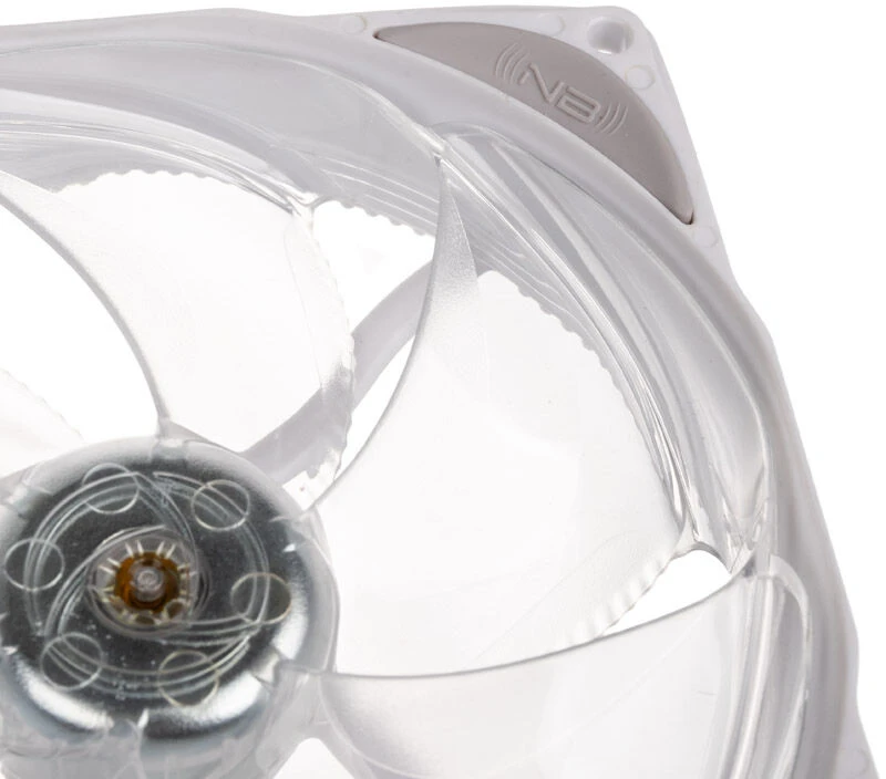 Ventiliatorius Noiseblocker NB-eLoop X B12-P ARGB, PWM - 120mm, baltas, bulk