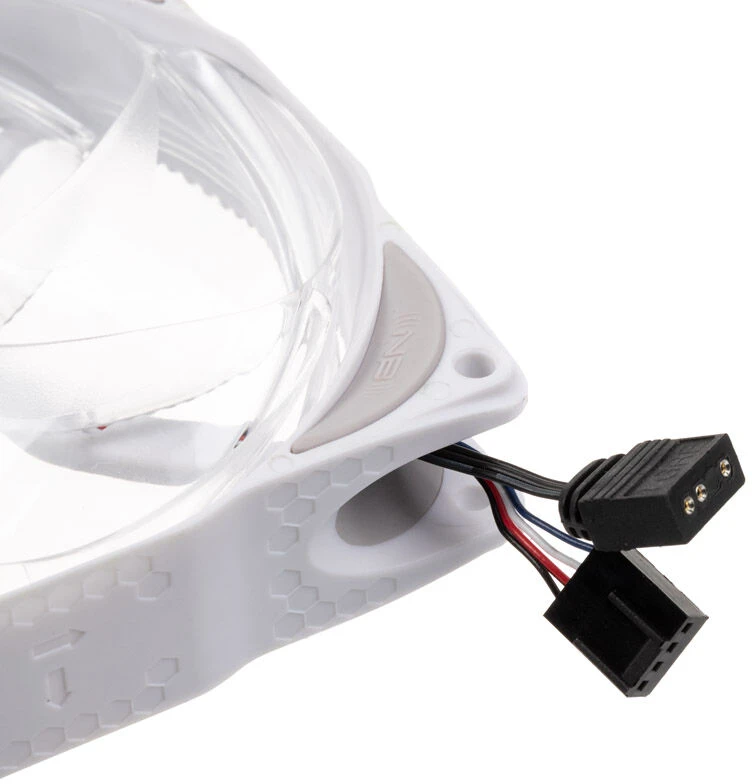 Ventiliatorius Noiseblocker NB-eLoop X B12-P ARGB, PWM - 120mm, baltas, bulk