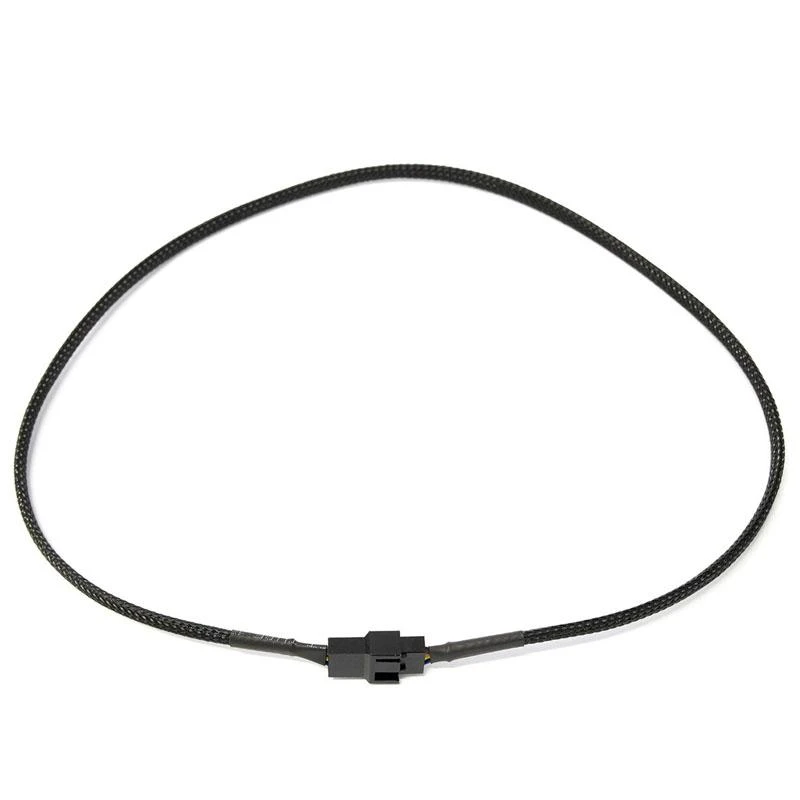 4-pin PWM laido ilgintuvas su juoda apvija