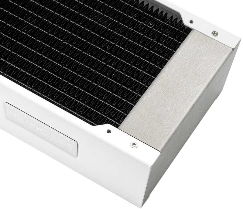 Watercool Chłodzenie wodne Chłodzenie wodne Heatkiller RAD, 240 mm, L - balta