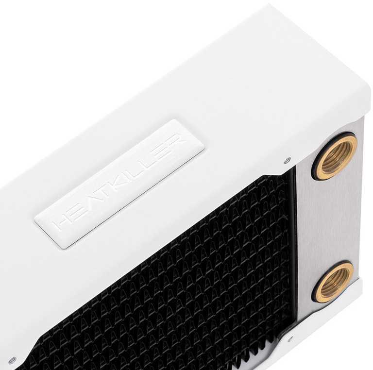 Watercool Chłodzenie wodne Chłodzenie wodne Heatkiller RAD, 240 mm, L - balta