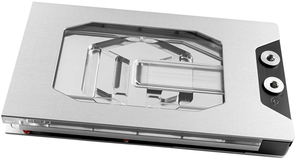„Watercool Heatkiller V Ultra GPU Vanduo Cooling RTX 5090 Palit and Gainward“, ARGB – nikelis + akrilas, sidabrinis