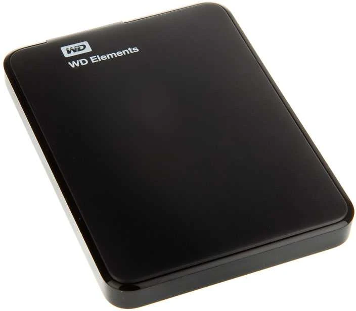 Išorinis kietasis diskas Western Digital Elements HDD 1TB USB3, Juodas