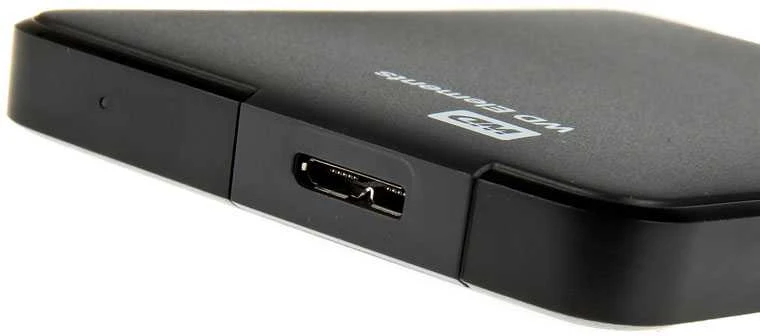 Išorinis kietasis diskas Western Digital Elements HDD 1TB USB3, Juodas