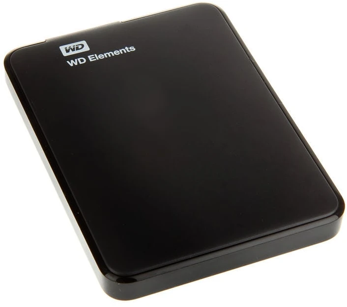 Išorinis kietasis diskas Western Digital Elements HDD 1TB USB3, Juodas