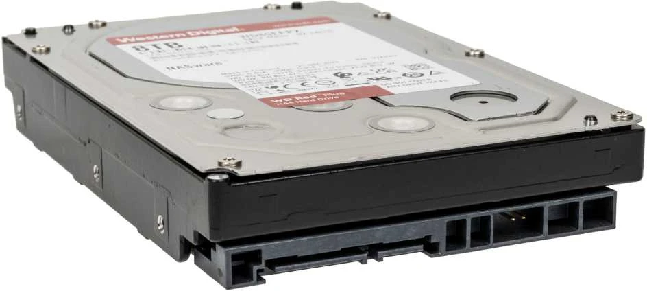 Kietasis diskas Sandisk WD Raudona Plus 8TB SATA 6Gb/s HDD Desktop