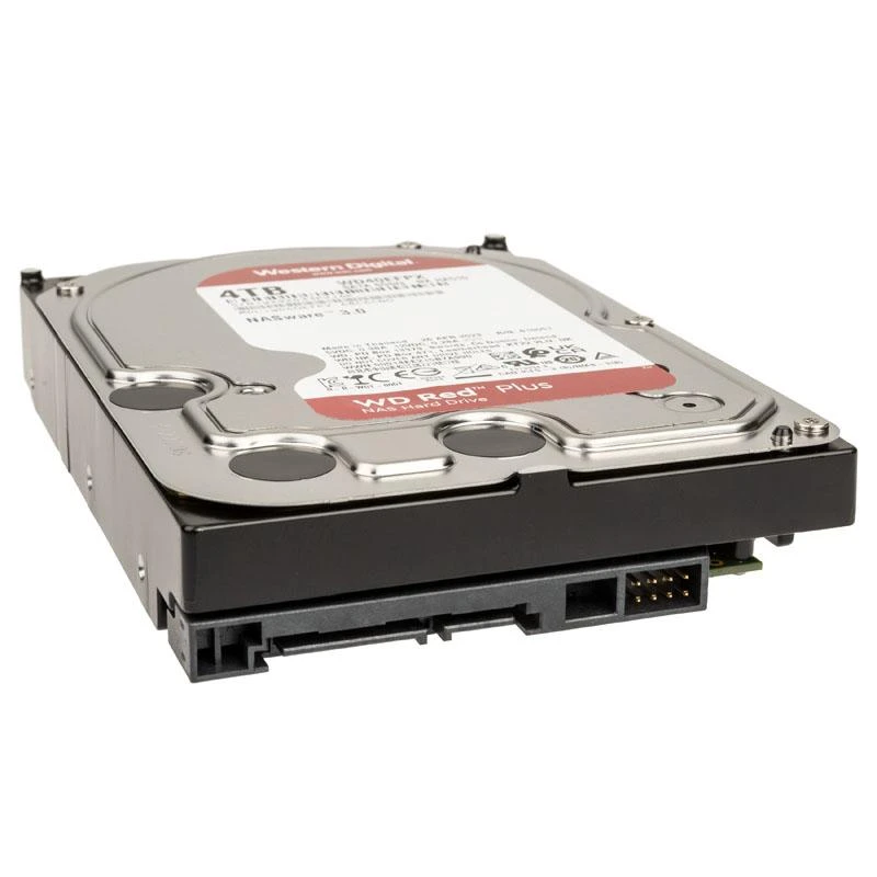 Sandisk WD Raudona Plus 4TB SATA 6Gb/s 3.5 colio 258MB talpyklos vidinis HDD diskas, didmeninis