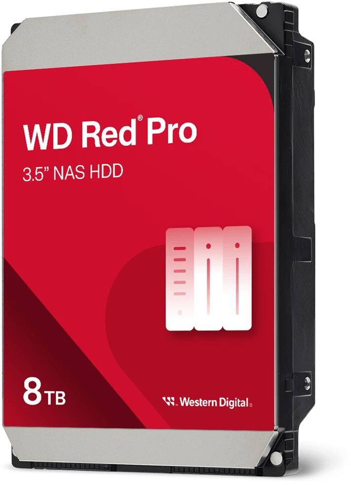 Sandisk WD Raudona Pro 8TB 6Gb/s SATA HDD 3.5inch