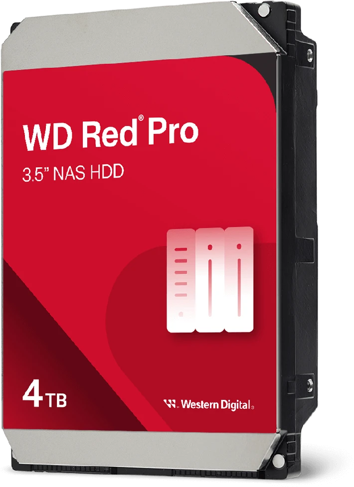 Sandisk WD Raudona Pro 4TB 6Gb/s SATA HDD 3.5inch
