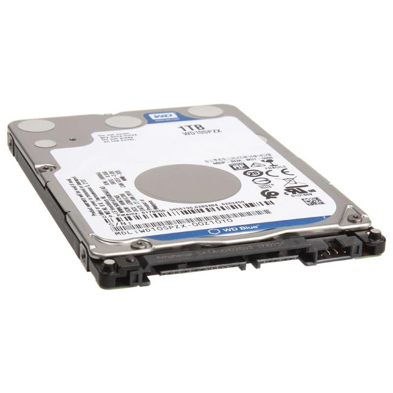 Sandisk WD Mėlyna Mobile 1TB HDD 5400rpm SATA serial ATA 6Gb/s 128MB cache 2,5inch 7mm Heigth RoHS compliant intern Bulk