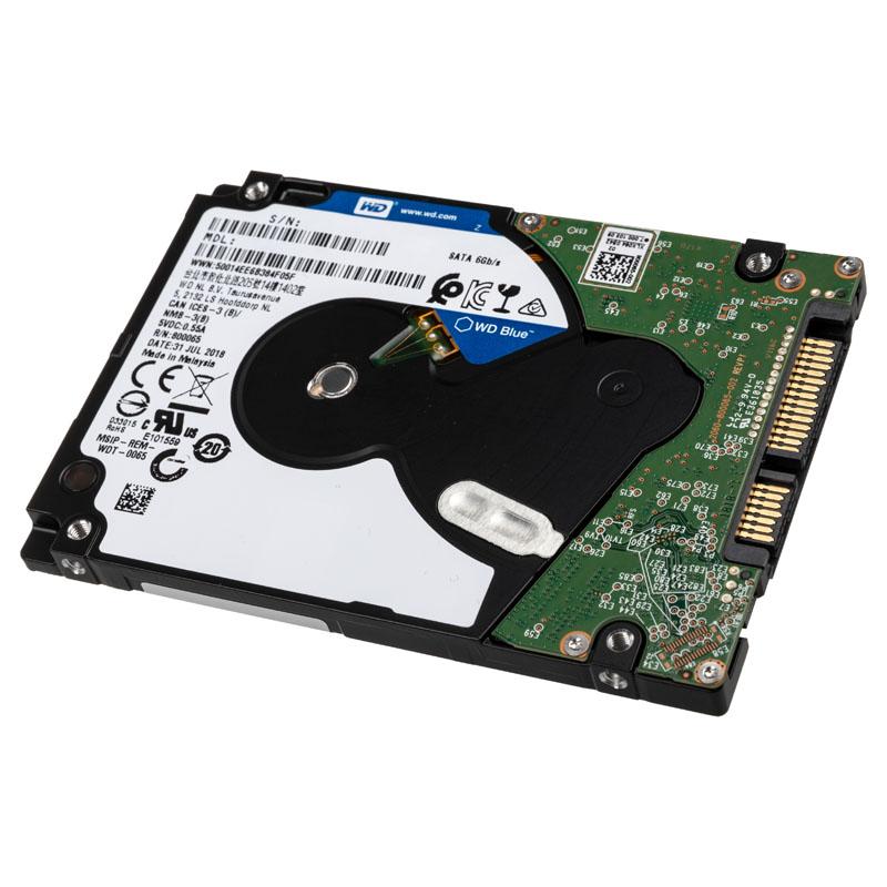 „SanDisk WD Mėlyna Mobile 2TB HDD 7 mm 5400 aps./min. SATA 6 Gb/s serijinis ATA 128 MB talpykla 2,5 colio, atitinkantis RoHS reikalavimus, didmeninis