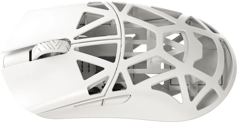 WL Pelė WLMOUSE Beast X Pro Solid Sides Pelė žaidimams, Omron Optinė Switches – Baltas