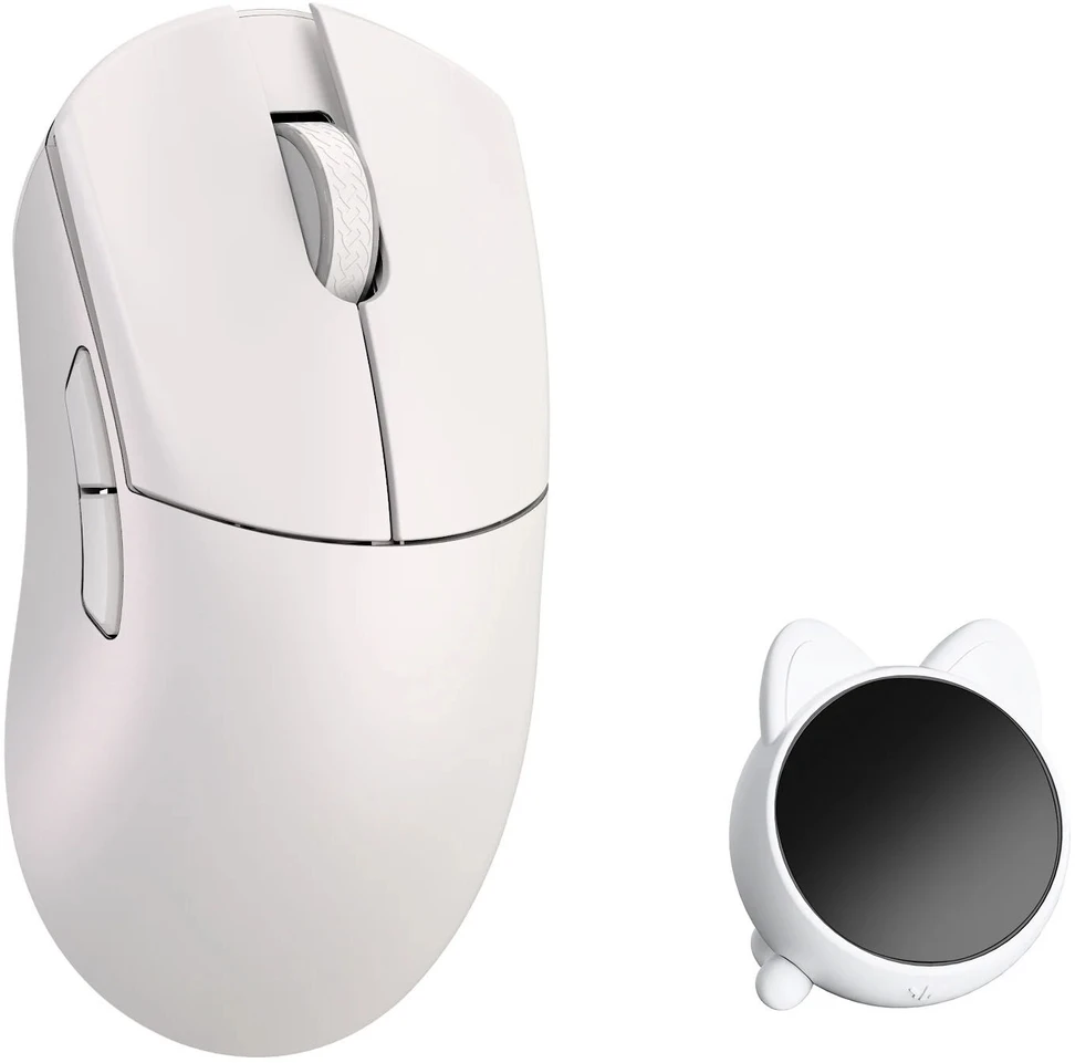 WL Pelė WLMOUSE HUAN Pelė žaidimams, Omron Optinė Switches – baltas