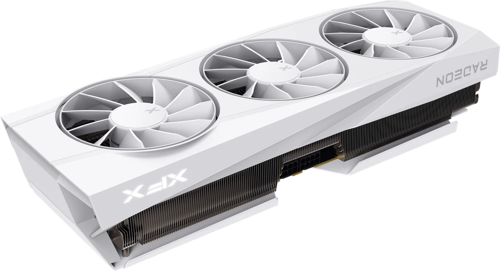 Vaizdo plokštė XFX Quicksilver AMD Radeon RX 9070XT Baltas 16GB GDDR6 256-bit HDMI 3xDP