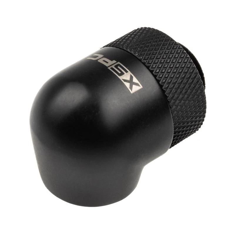 XSPC 90 laipsnių kampinis adapteris, juodas
