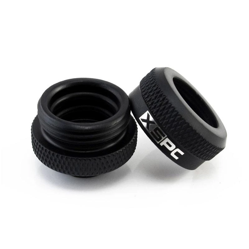 XSPC 14mm jungtys, matinės juodos spalvos