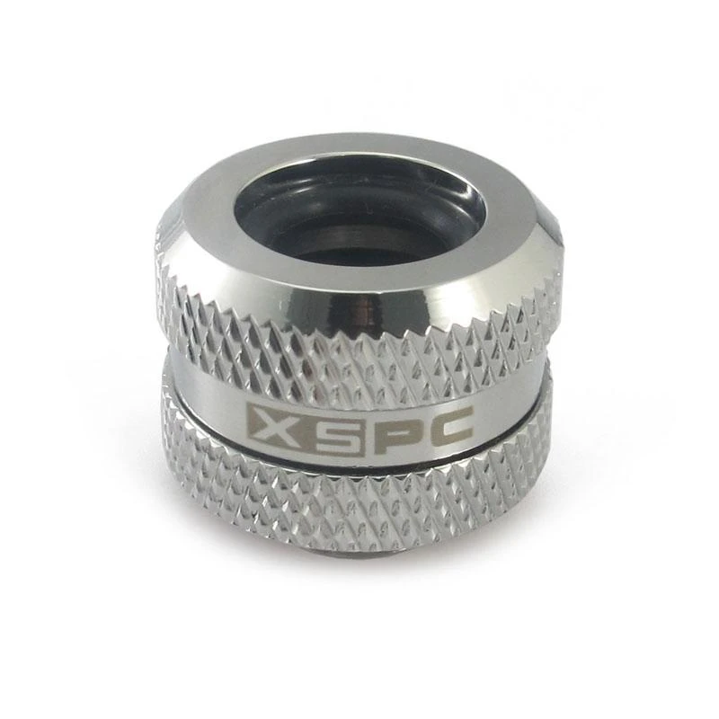 XSPC G1/4 colio jungtis 14mm kietam vamzdžiui, chromo spalva