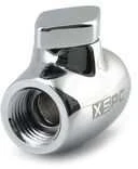 XSPC G1/4 Ball Valve – Brass, Sidabrinis-Chrome