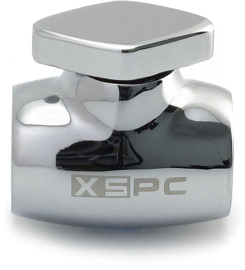 XSPC G1/4 Ball Valve – Brass, Sidabrinis-Chrome