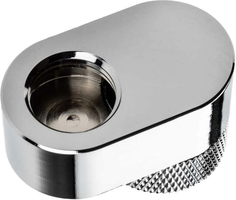 Chromuotas 14 mm ofsetinis adapteris su sriegiu