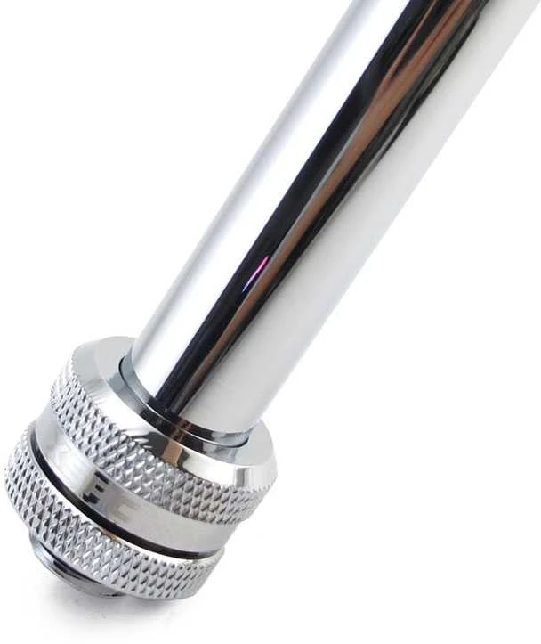 XSPC jungtis G1/4" jungtimi prie 14 mm kieto vamzdžio, chromuota - 8 vnt.