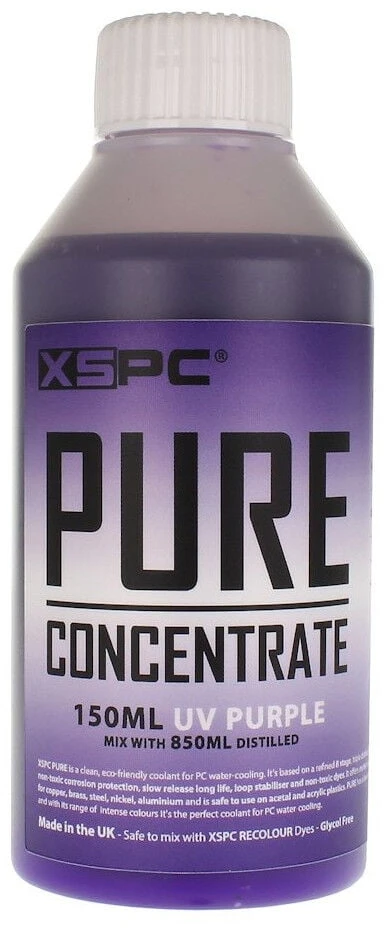 XSPC PURE coolant concentrate, 150 ml – violetinė, UV