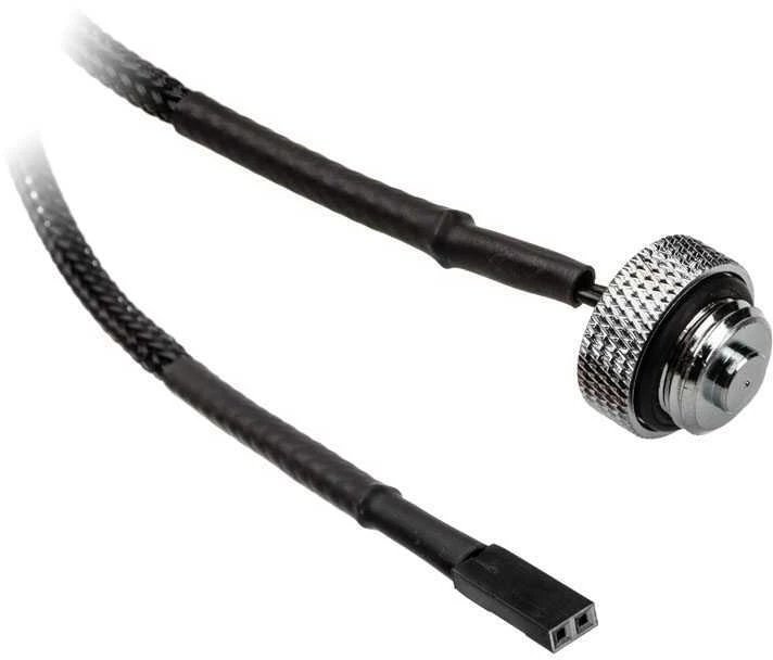 XSPC temperatūros jutiklis 2x G1/4 vidinis sriegis Ø 1/4 chromuotas