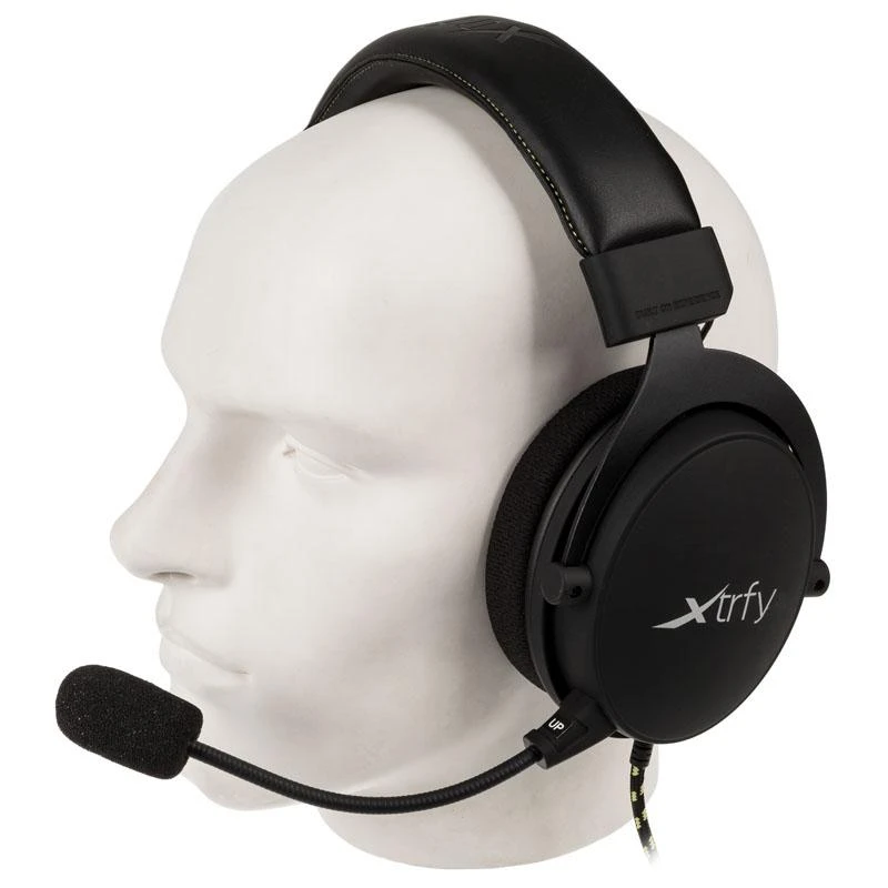 Cherry XTRFY H2 Ausinės CORDED - Juodas