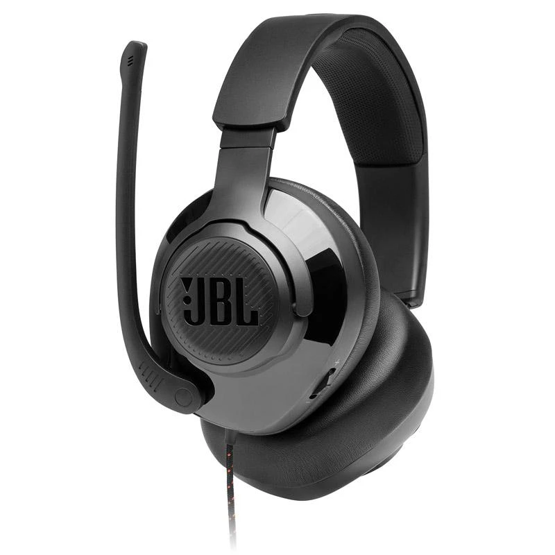 Žaidimų ausinės JBL Quantum 200, Juodos
