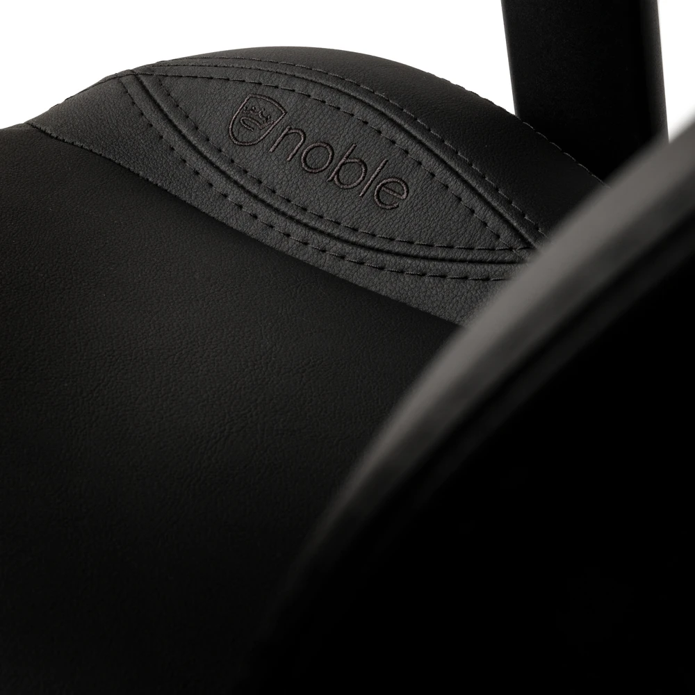 Žaidimų kėdė Noblechairs EPIC Juodas Edition Vinyl/PU hybrid leather Gaming Chair, Juoda