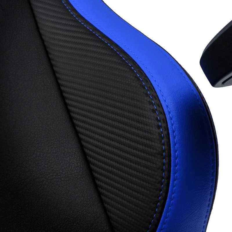 Žaidimų kėdė Noblechairs EPIC Comapct Gaming Chair, Juoda/Carbon/Mėlyna