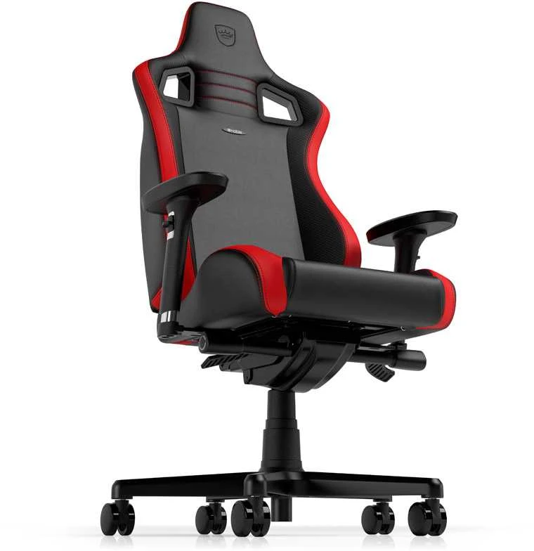 Žaidimų kėdė Noblechairs EPIC Comapct Gaming Chair, Juoda/Carbon/Raudona