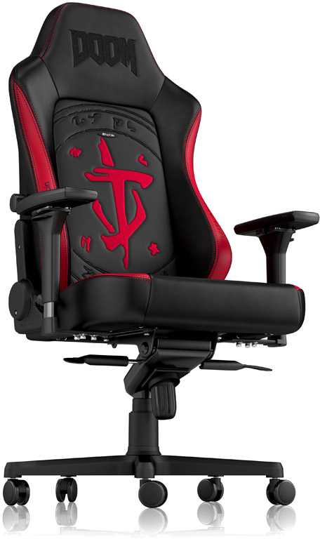 Žaidimų kėdė Noblechairs HERO DOOM Edition PU-Leather Gaming Chair