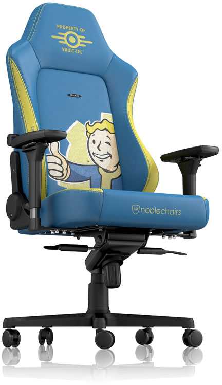 Žaidimų kėdė Noblechairs HERO Fallout Vault-Tec Edition, PU oda