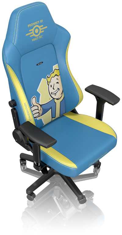 Žaidimų kėdė Noblechairs HERO Fallout Vault-Tec Edition, PU oda