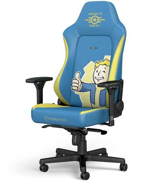 Žaidimų kėdė Noblechairs HERO Fallout Vault-Tec Edition, PU oda