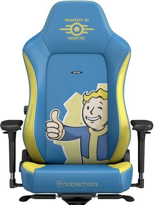 Žaidimų kėdė Noblechairs HERO Fallout Vault-Tec Edition, PU oda