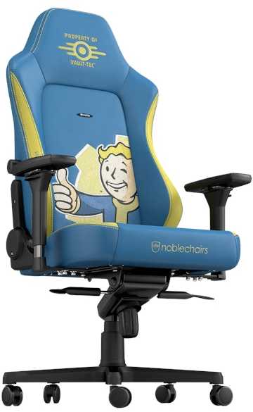 Žaidimų kėdė Noblechairs HERO Fallout Vault-Tec Edition, PU oda