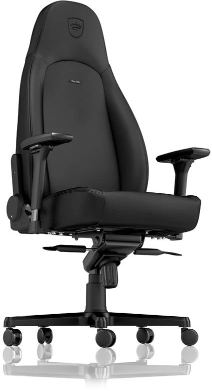 Žaidimų kėdė Noblechairs ICON Juodas Edition Vinyl / PU hybrid leather Gaming Chair, Juoda