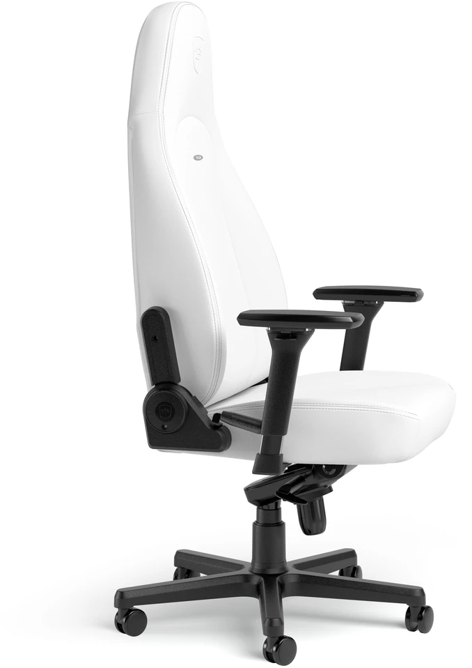 Žaidimų kėdė Noblechairs ICON Aukštųjų technologijų dirbtinės odos žaidimų kėdė, Baltas Edition