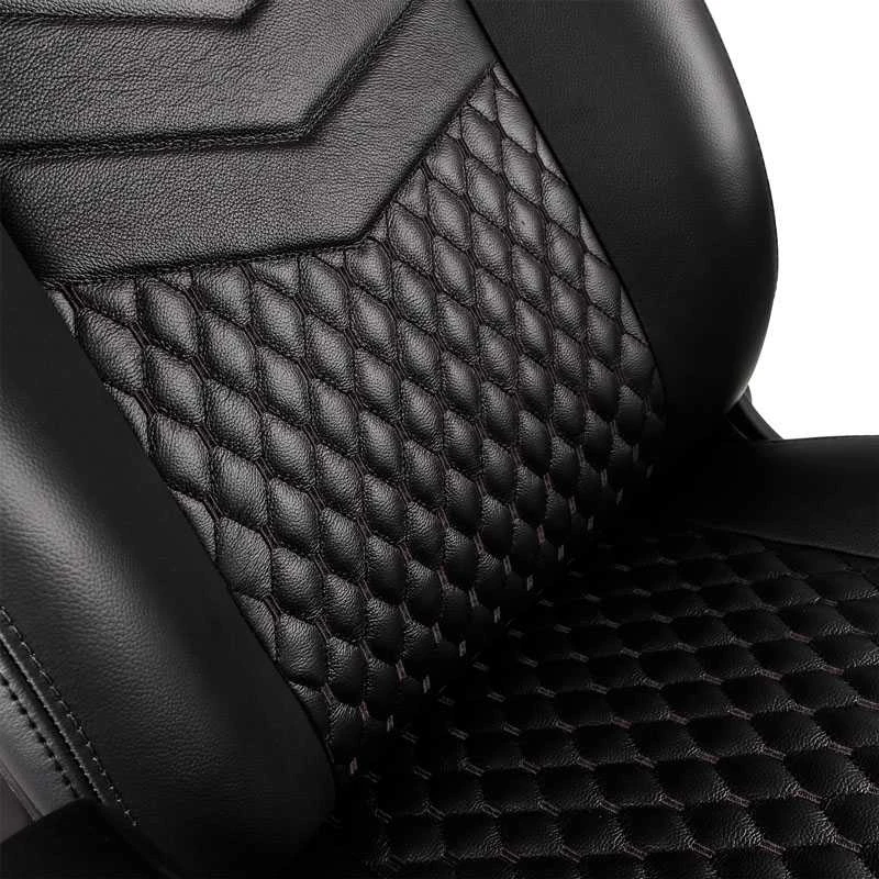 Žaidimų kėdė Noblechairs ICON Real Leather Gaming Chair, Juoda
